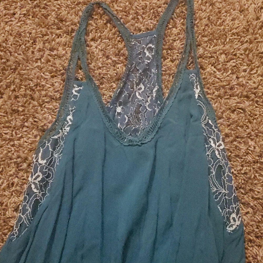 Blue dress